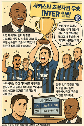 쉐도로프 감독, 사커스타초보자컵 대회에서 우승!